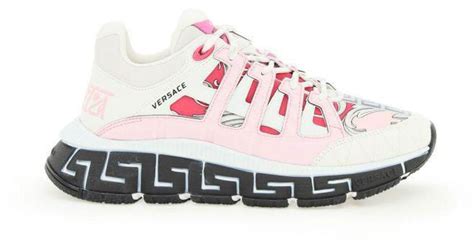 versace damen schuhe|Versace pink sneakers.